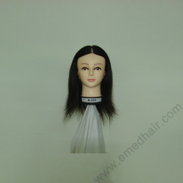 human hair training mannequin head